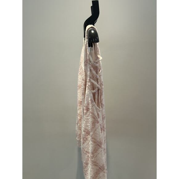 NWT Cato Pale Blush Plaid Cold-Shoulder Sweater Women's size S - Picture 2 of 6